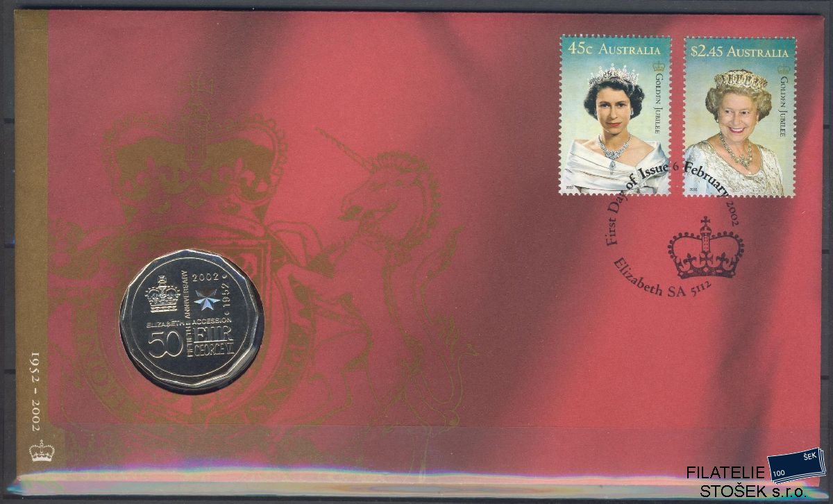 Austrálie známky FDC Mi 2109-10 Mincovní