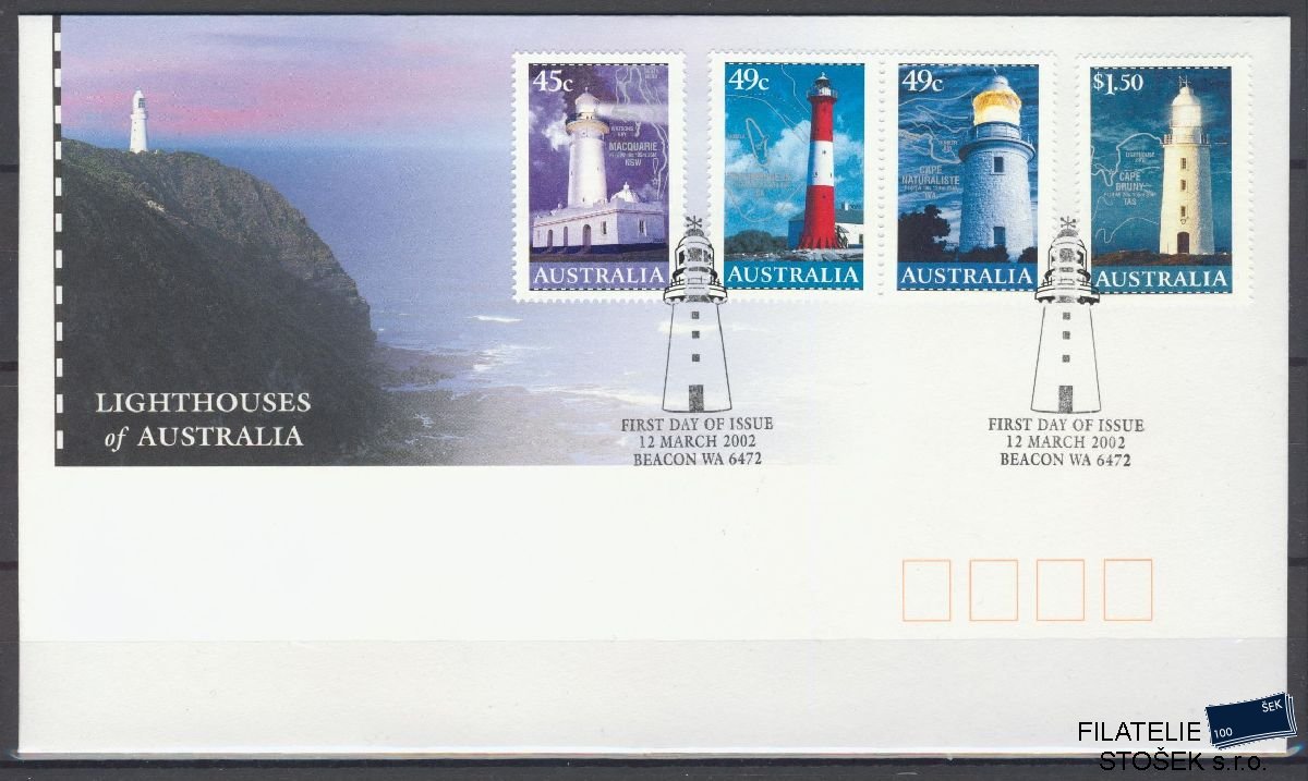 Austrálie známky FDC Mi 2125-28