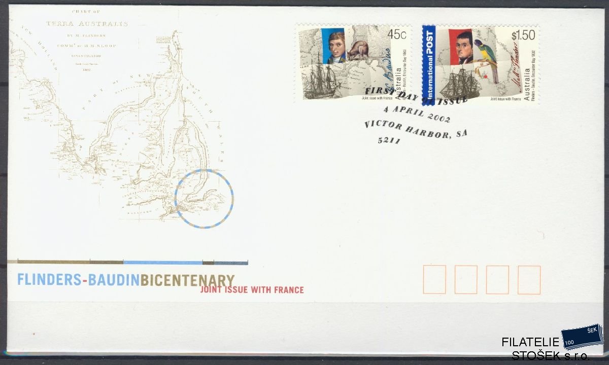 Austrálie známky FDC Mi 2131-32