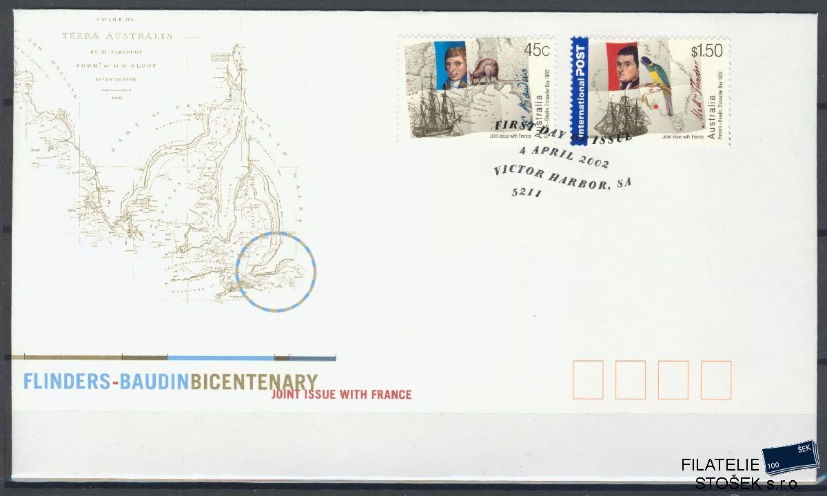 Austrálie známky FDC Mi 2131-32