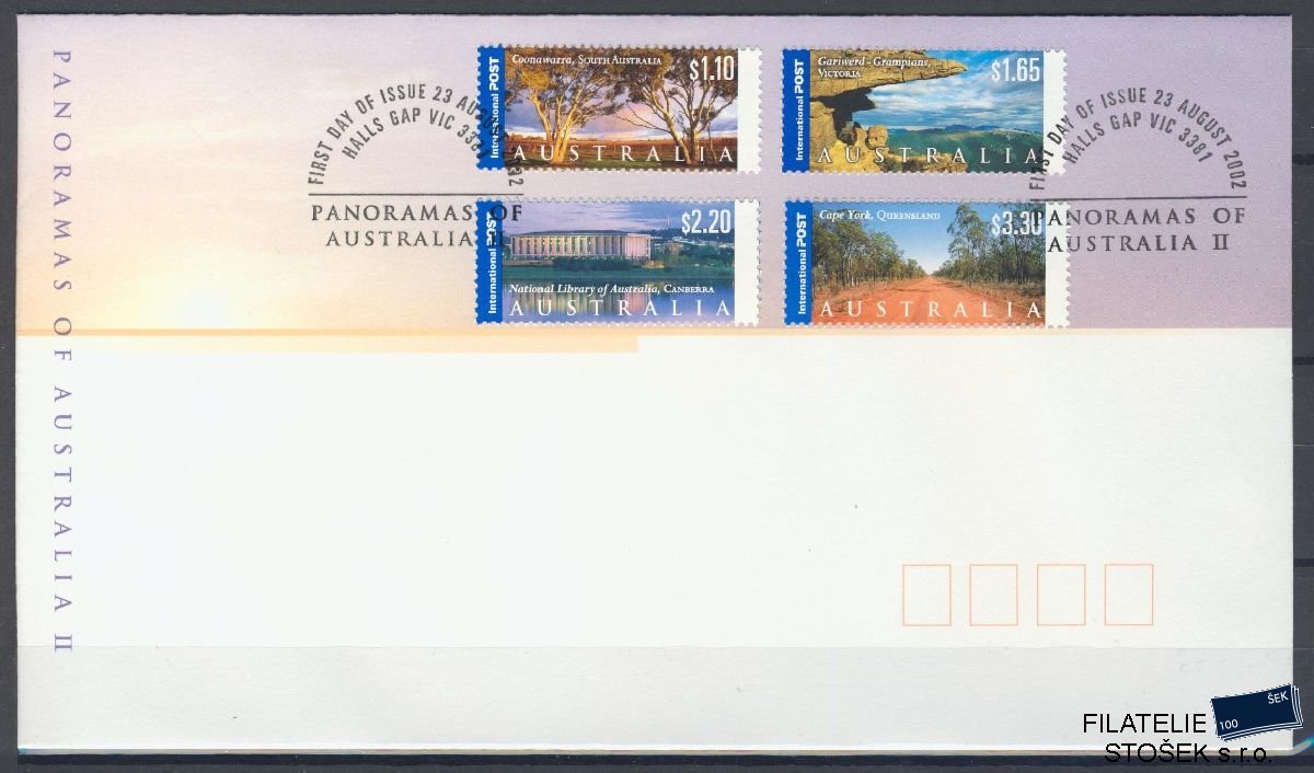 Austrálie známky FDC Mi 2152-55