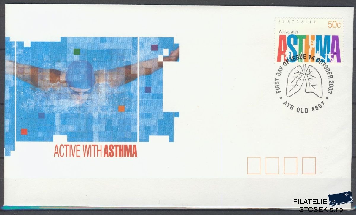 Austrálie známky FDC Mi 2274