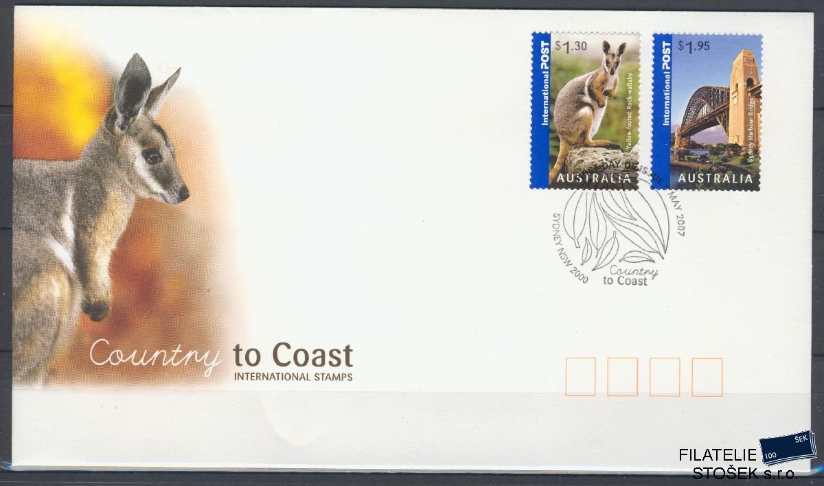 Austrálie známky FDC Mi 2830-31