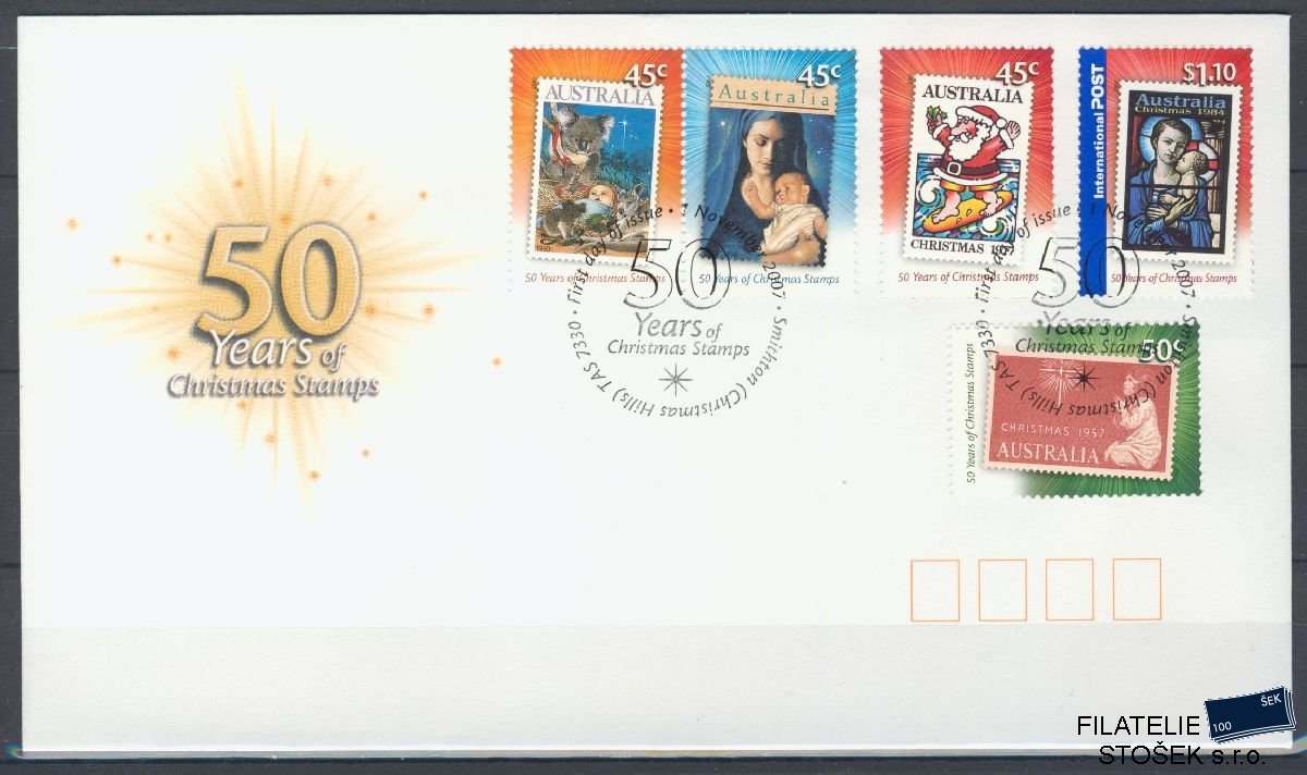 Austrálie známky FDC Mi 2907-11