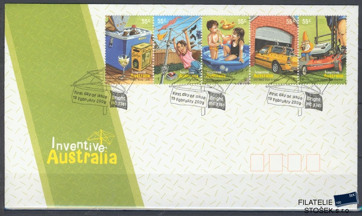 Austrálie známky FDC Mi 3153-57