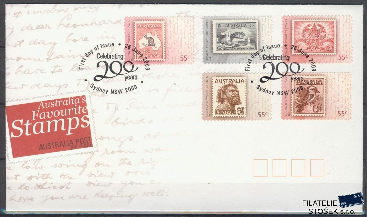 Austrálie známky FDC Mi 3219-23