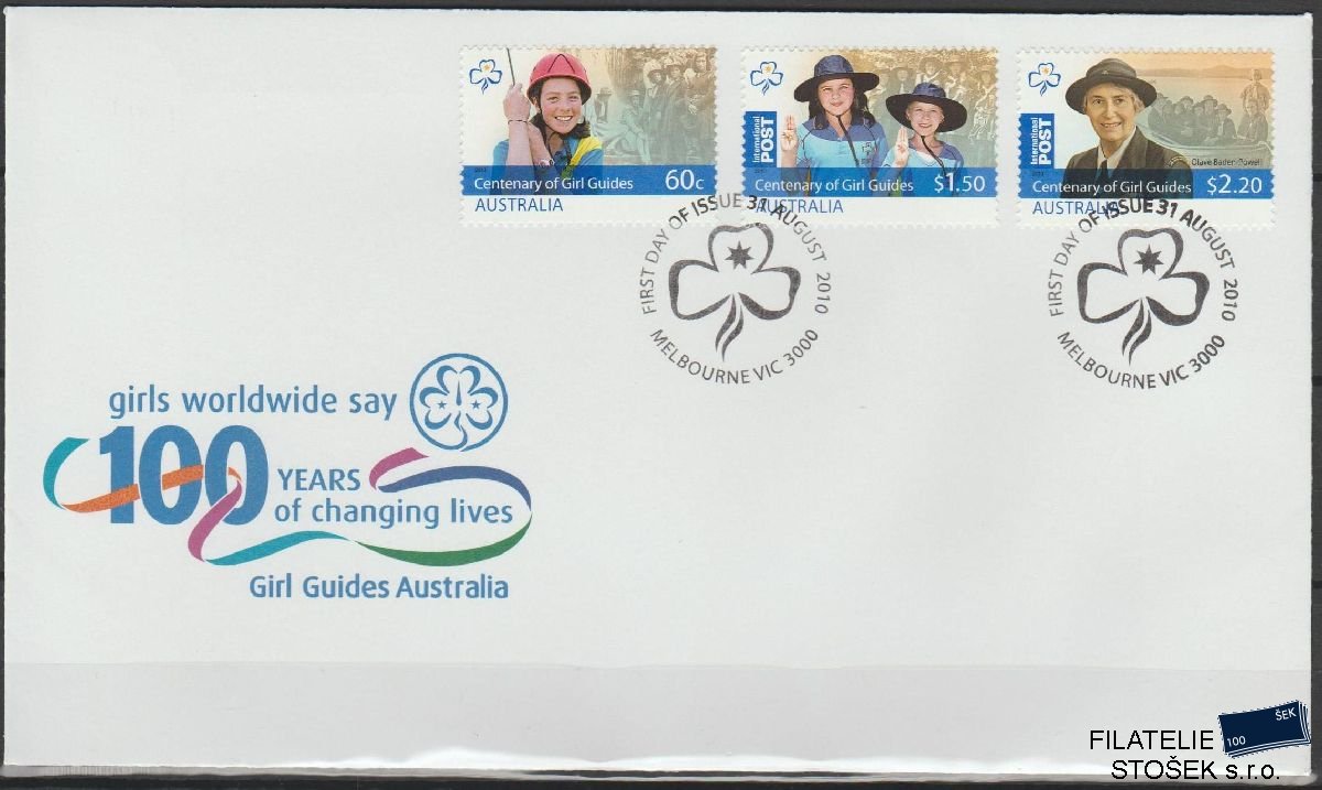 Austrálie známky FDC Mi 3453-55