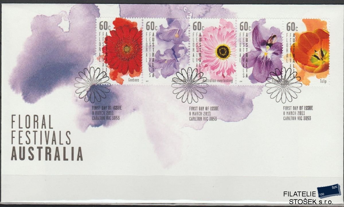 Austrálie známky FDC Mi 3530-34