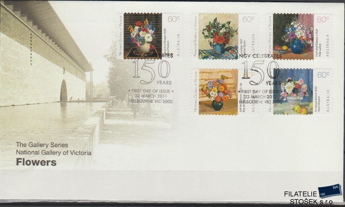 Austrálie známky FDC Mi 3545-49