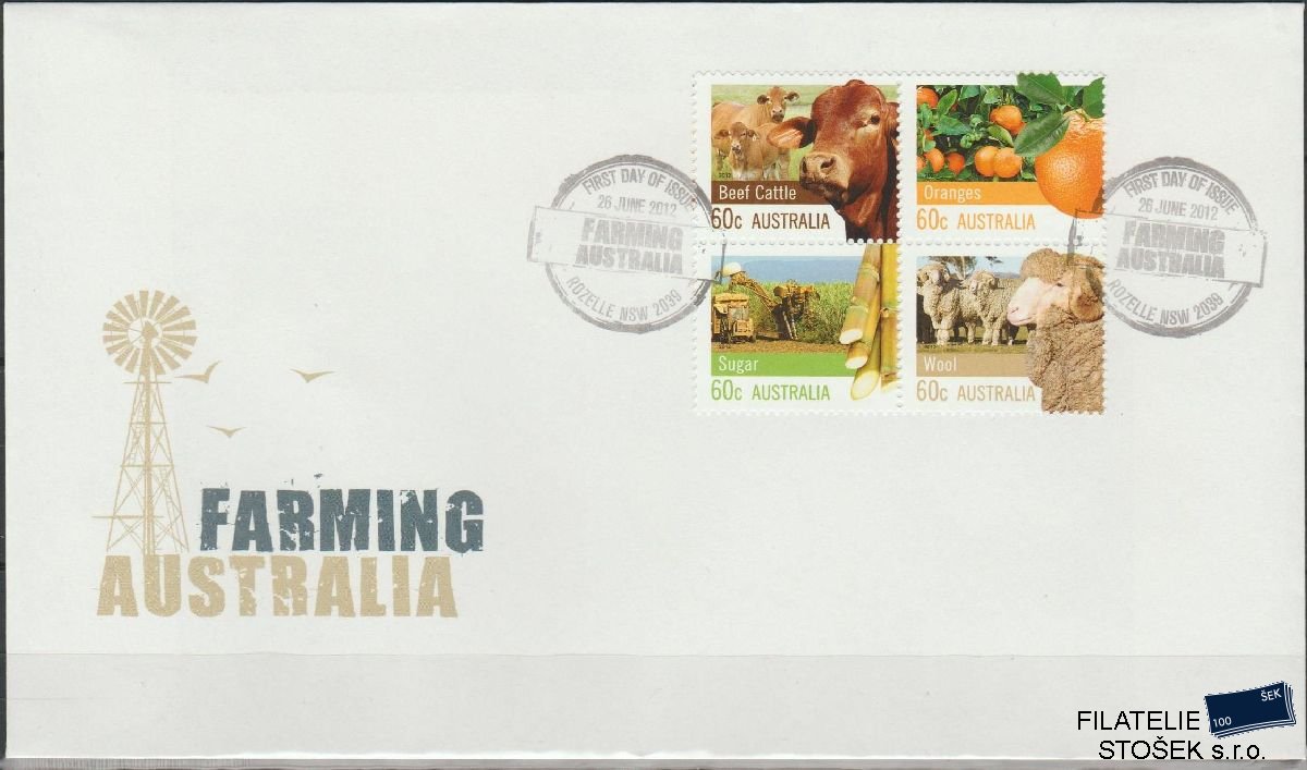 Austrálie známky FDC Mi 3757-60