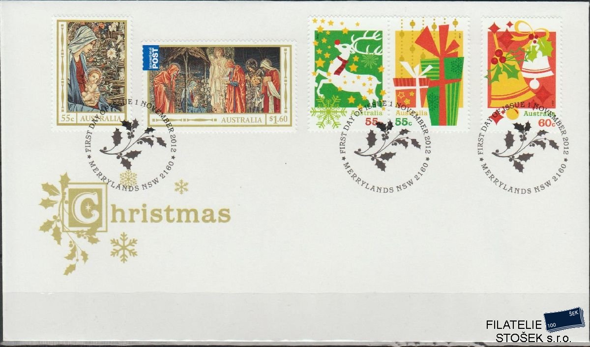 Austrálie známky FDC Mi 3846-50