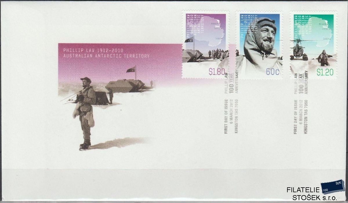 Australská Antarktida známky FDC Mi 200-2