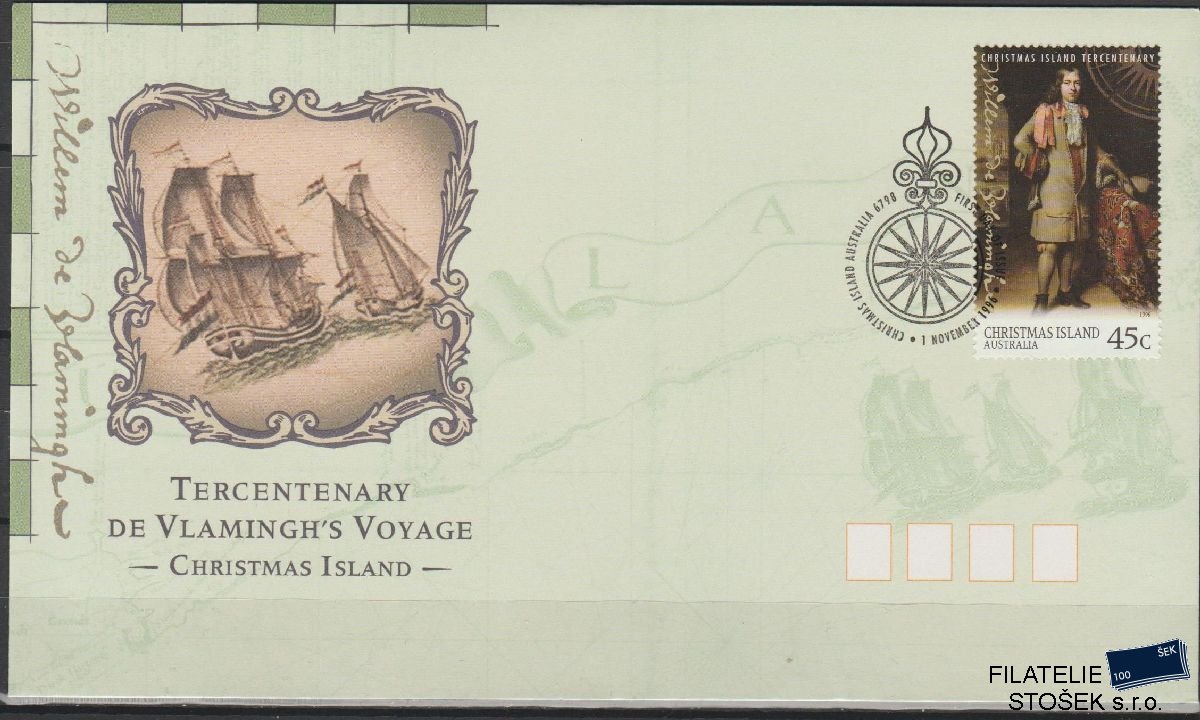 Christmas Islands známky FDC Mi 426