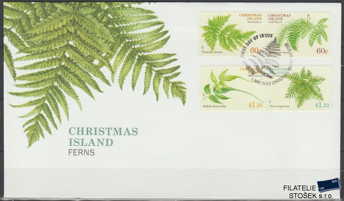 Christmas Islands známky FDC Mi 725-28