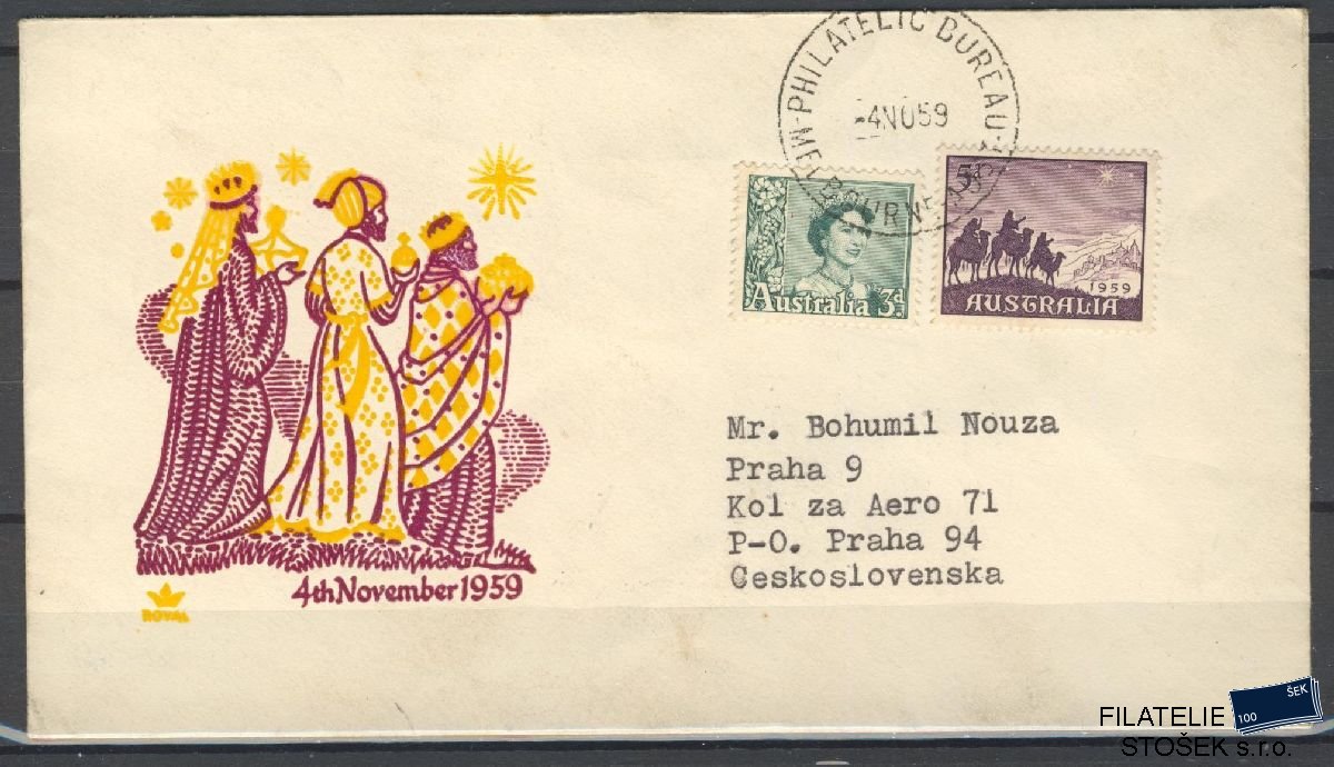 Austrálie známky FDC Mi 289,304