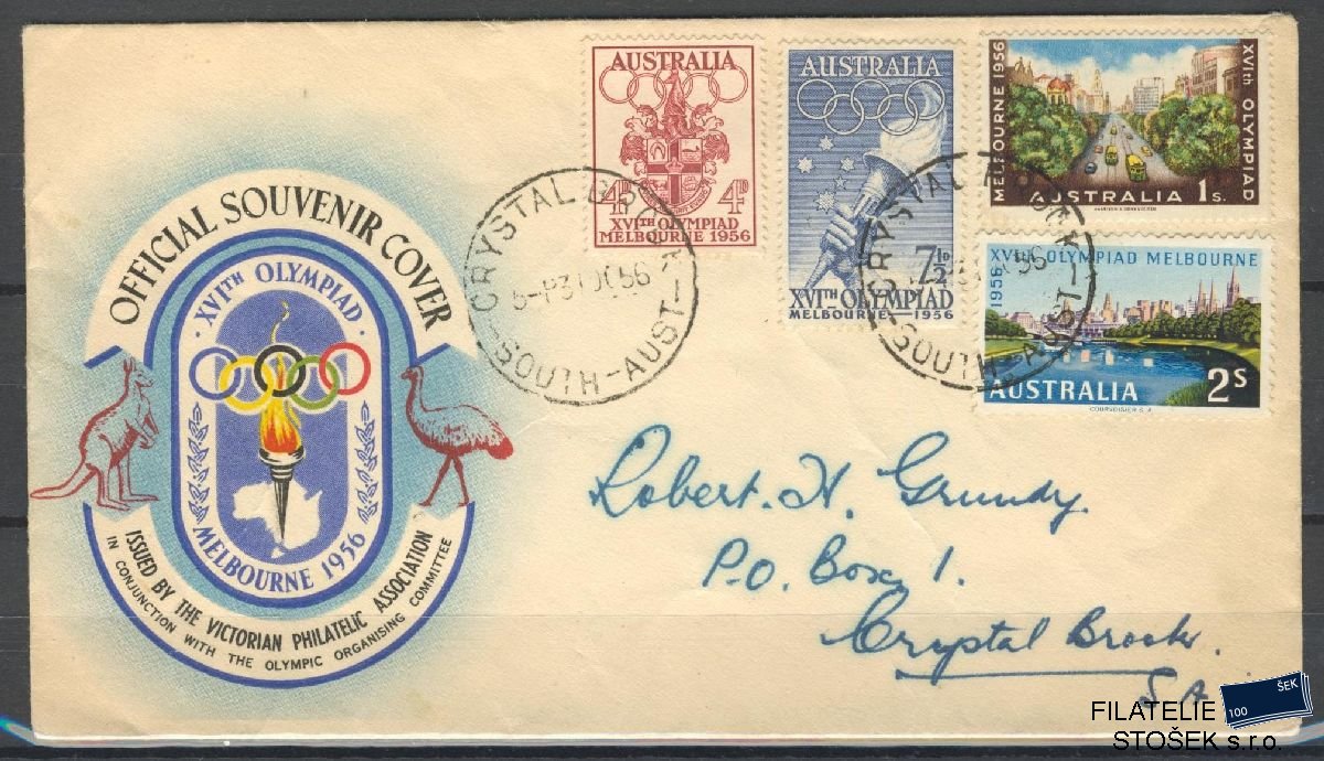 Austrálie známky FDC Mi 266-69