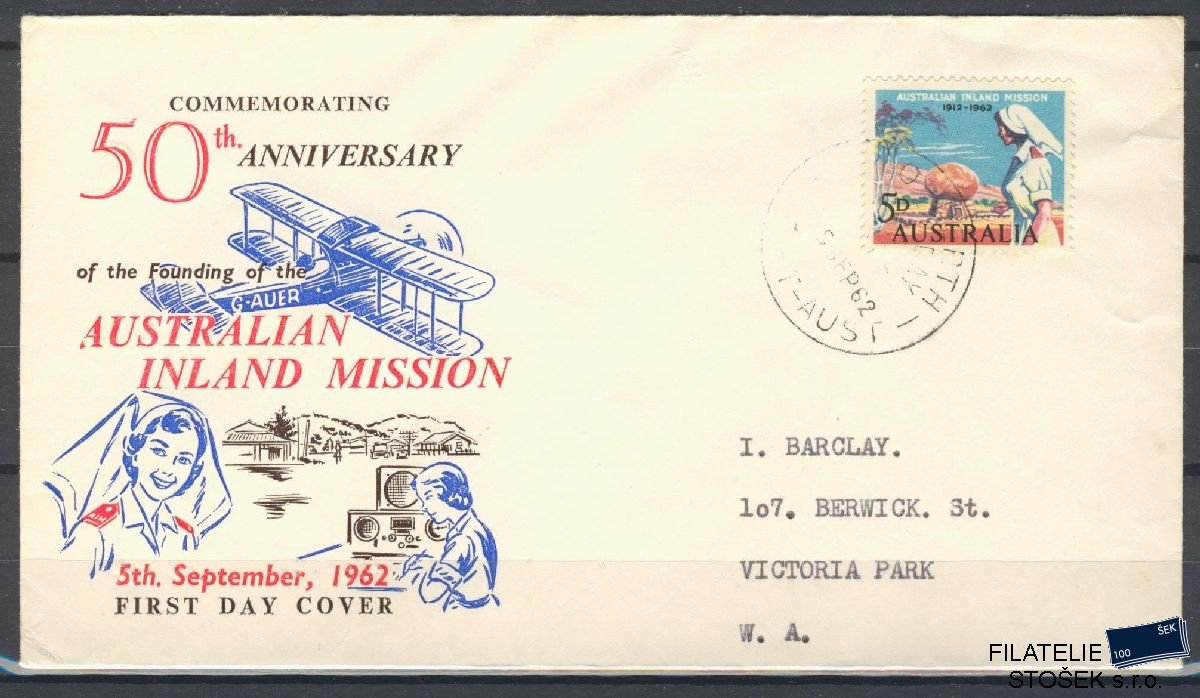 Austrálie známky FDC Mi 318