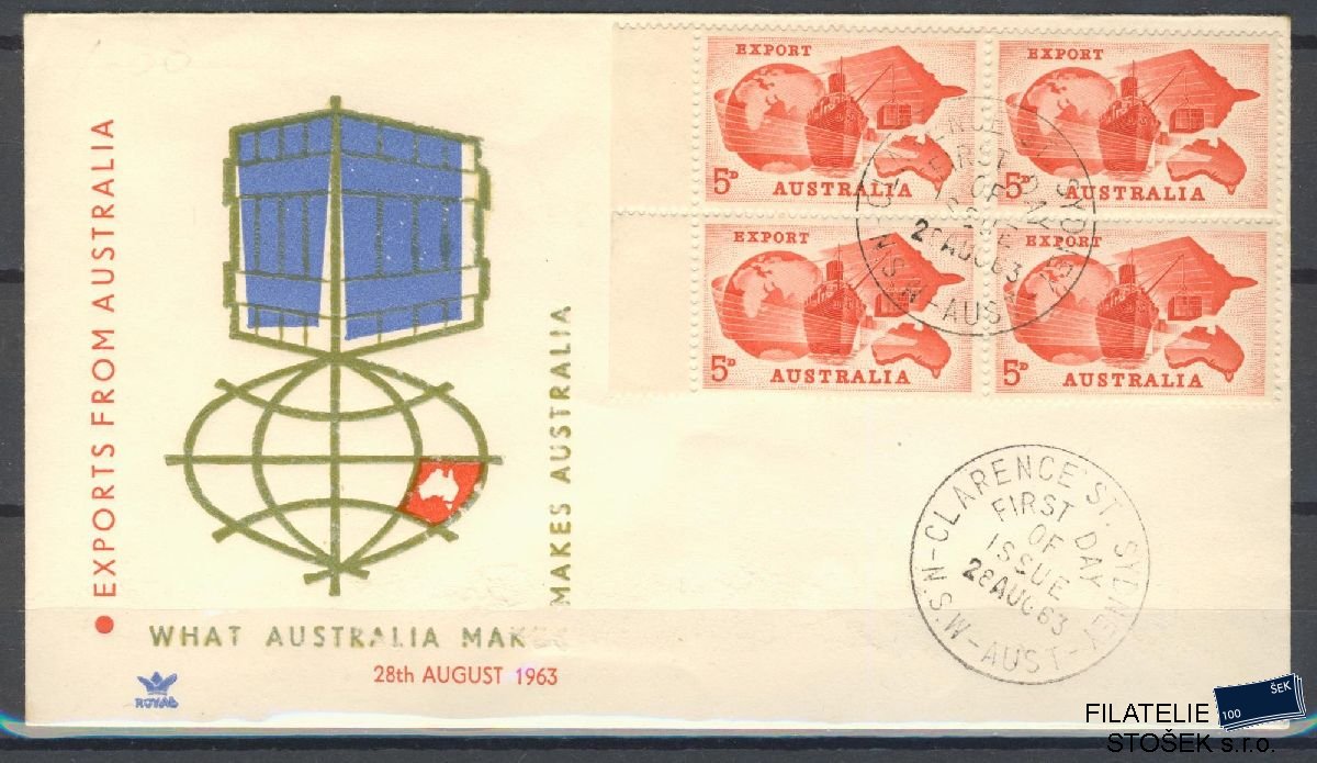 Austrálie známky FDC Mi 328