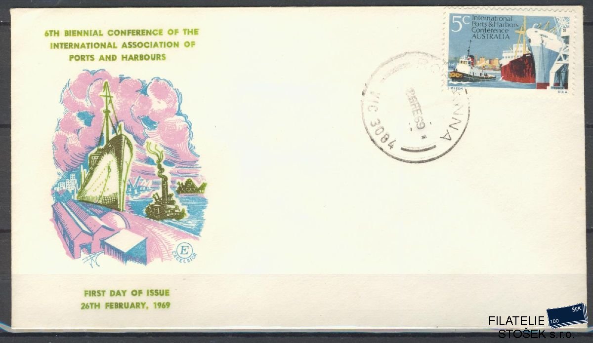 Austrálie známky FDC Mi 416