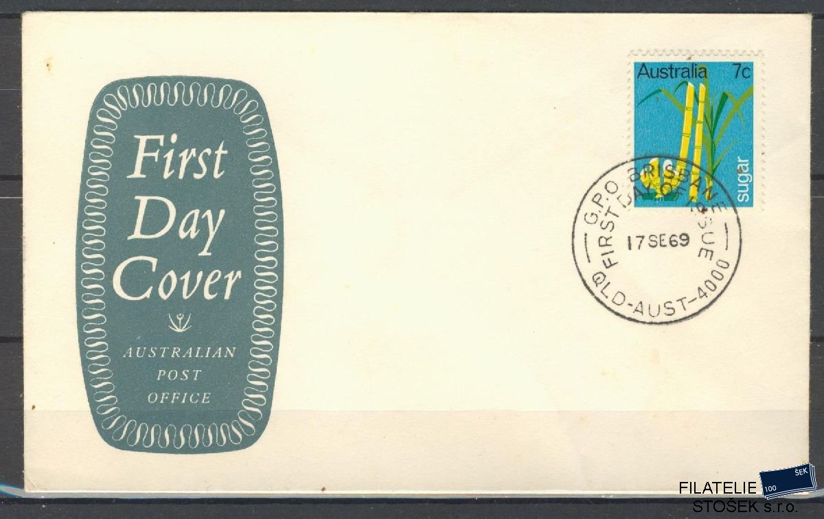 Austrálie známky FDC Mi 418