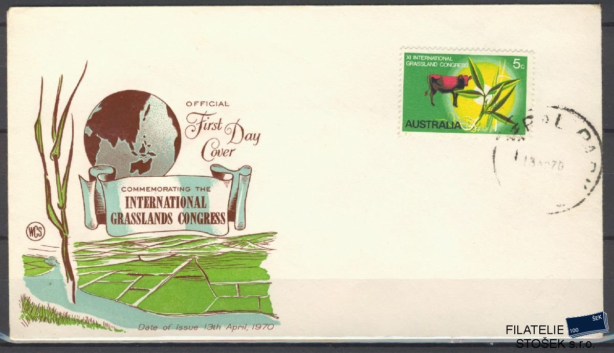 Austrálie známky FDC Mi 436