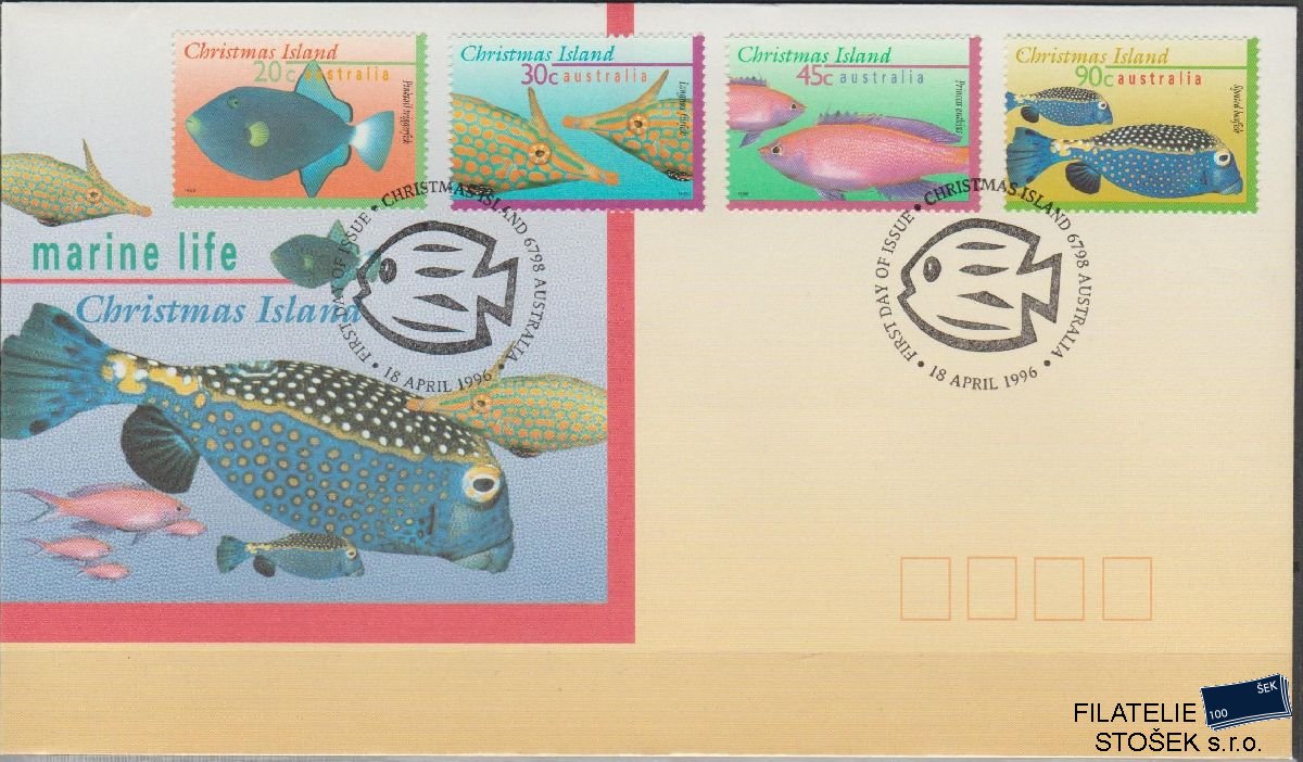 Christmas Islands známky FDC Mi 417-20