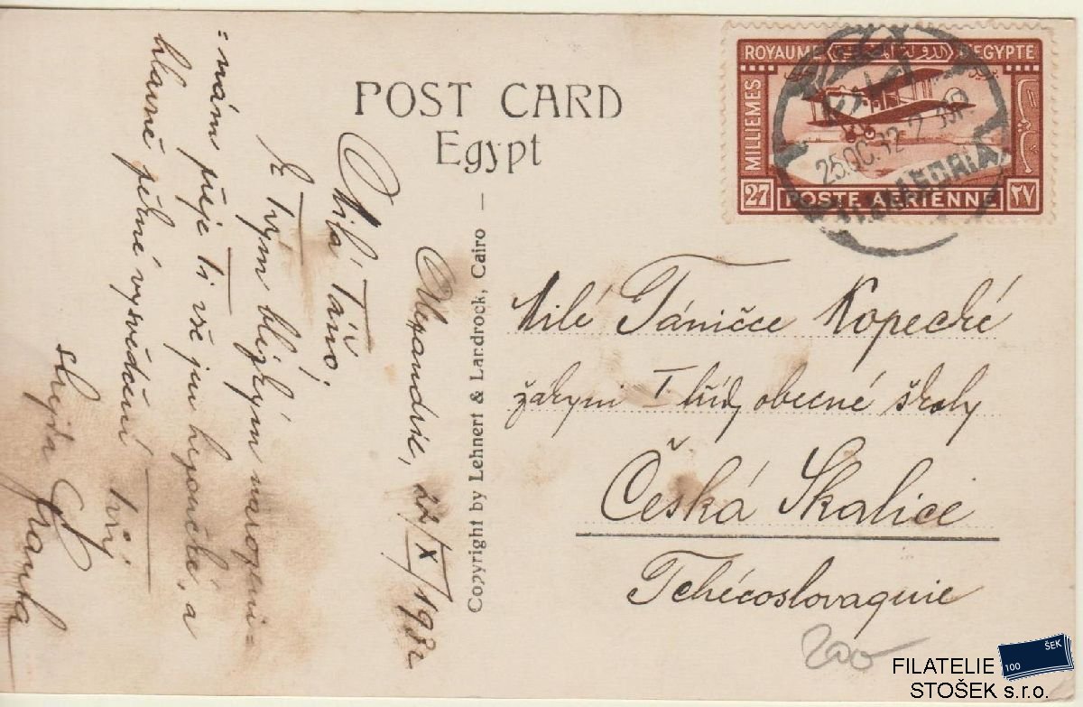 Egypt celistvosti - Alexandria - Česká Skalice