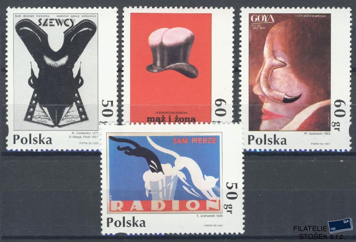 Polsko známky Mi 3678-81