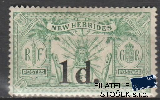 New Hebrides známky Mi 58