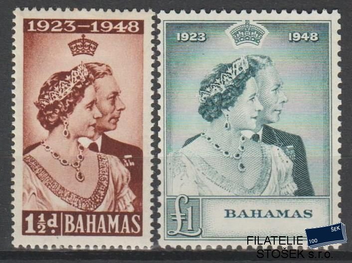 Bahamas známky Mi 153-54