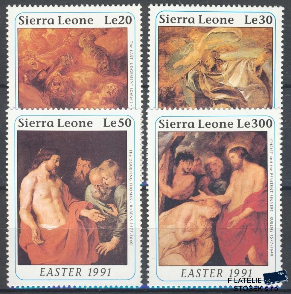 Sierra Leone známky Mi 1594-6+1600