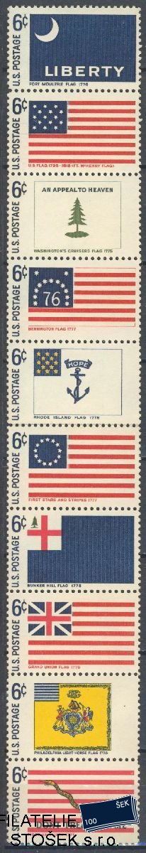 USA známky Mi 952-60 Spojka