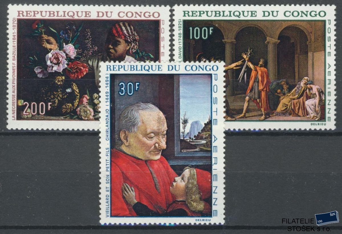 Congo fr. známky Mi 0148-50