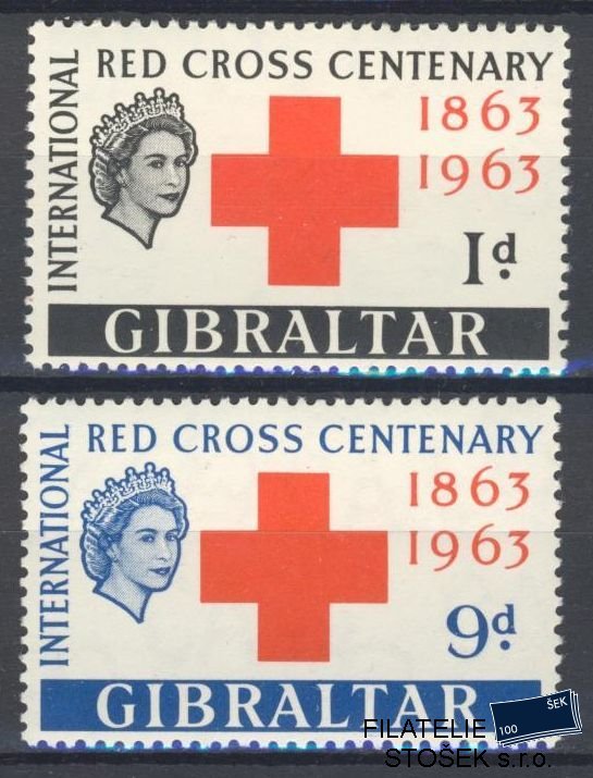 Gibraltar známky Mi 164-65