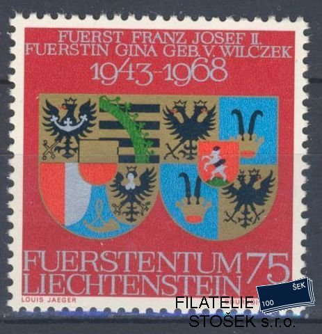 Liechtenstein známky Mi 496