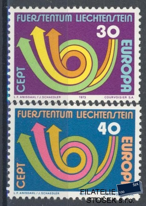 Liechtenstein známky Mi 579-80