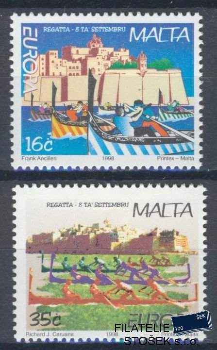 Malta známky Mi 1041-2