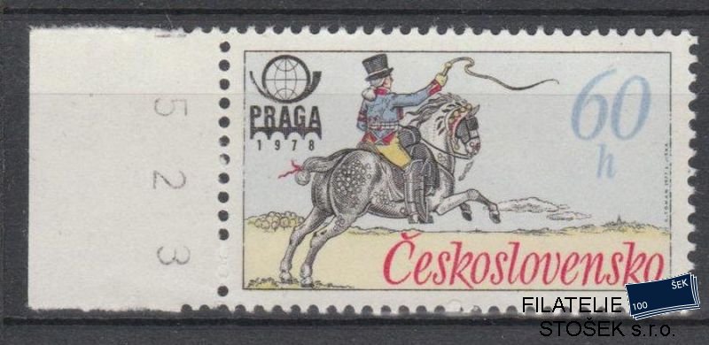 ČSSR známky 2253 DV 31/2