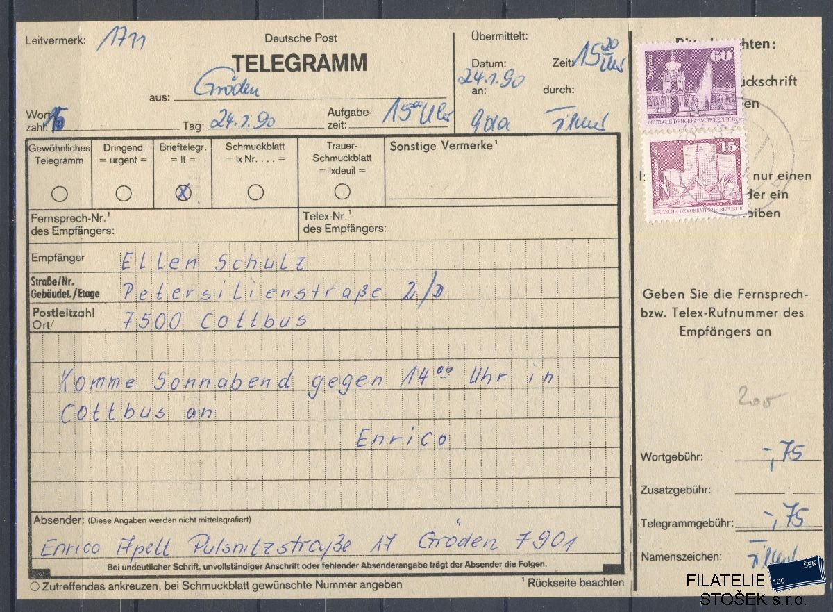 NDR celistvosti - Telegram