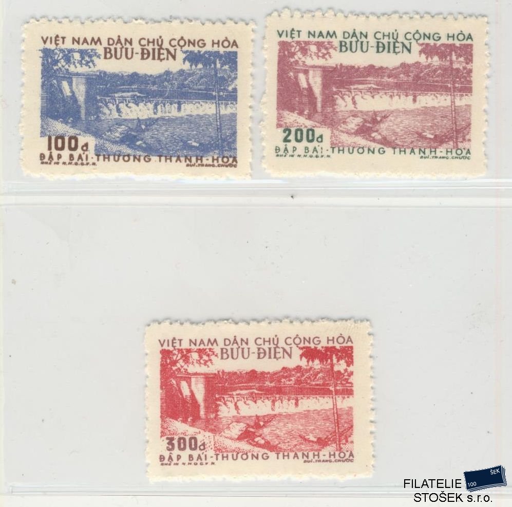 Vietnam známky Mi 50-52