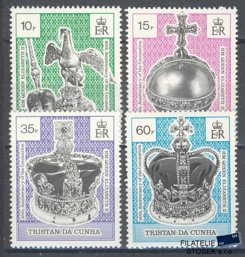 Tristan da Cunha známky Mi 537-40