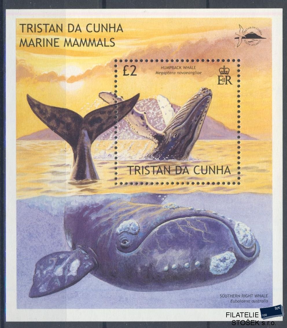 Tristan da Cunha známky Mi Blok 43