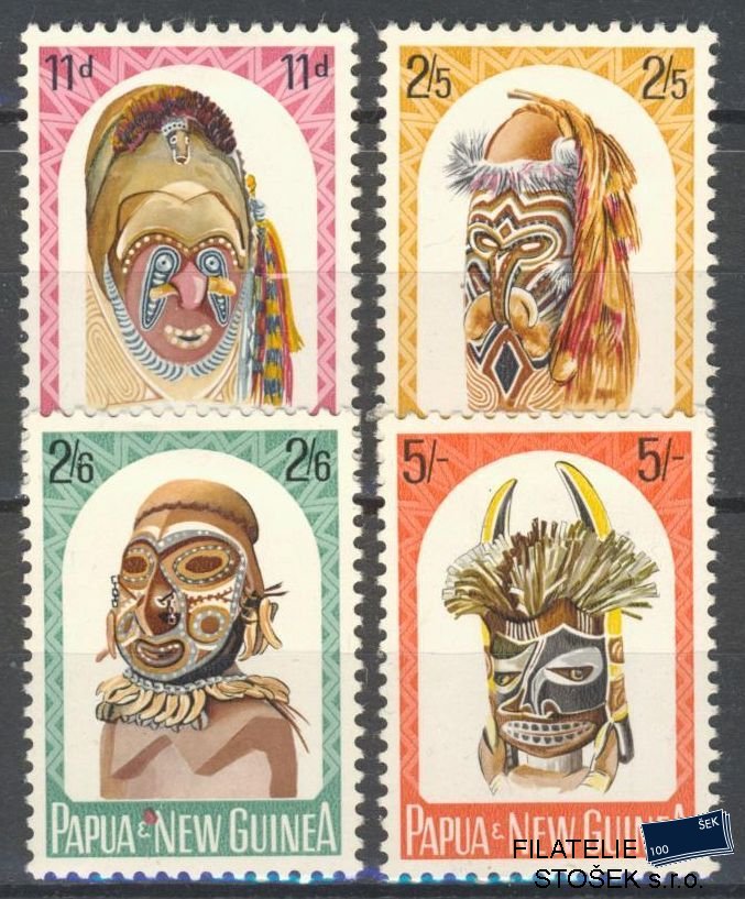 Papua New Guinea známky Mi 52-55