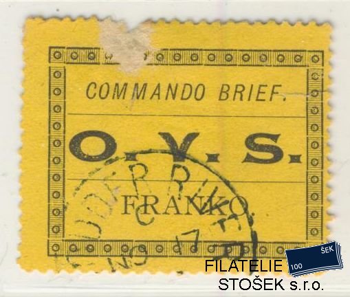 Oranje Staat známky Mi M 1 - Military frank Stamp - KVP