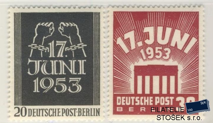 Berlín známky Mi 110-11