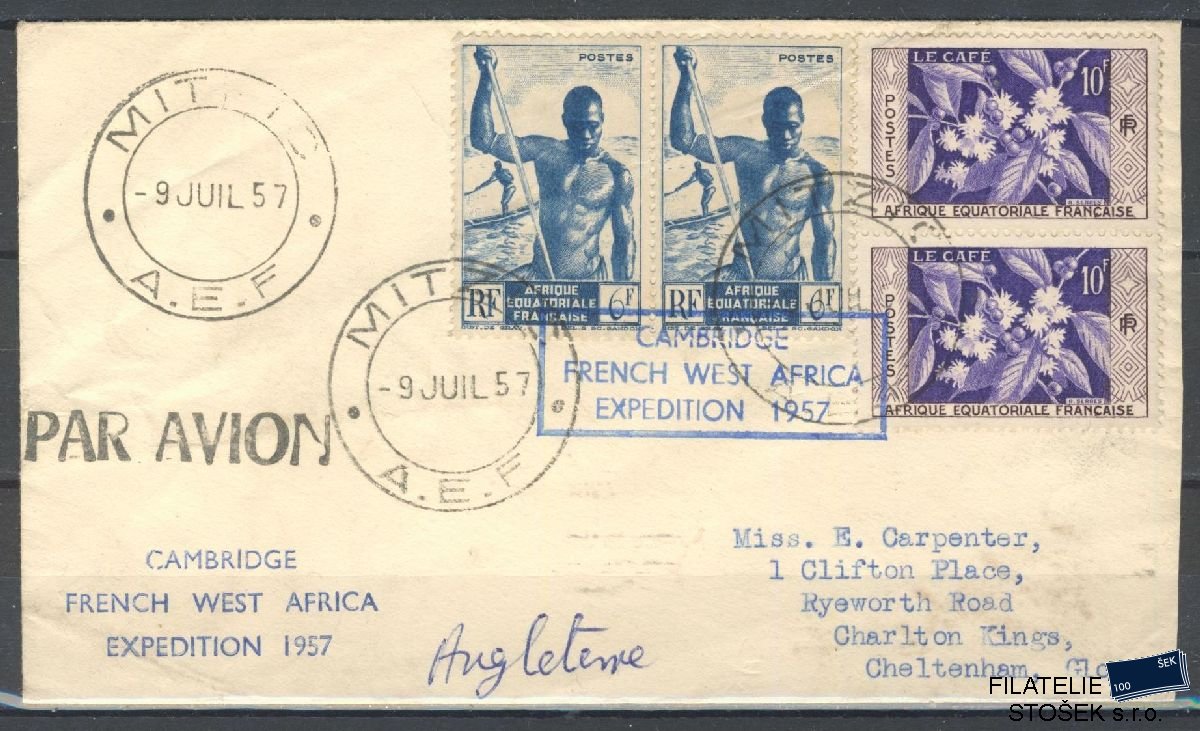 Afrique Equatoriale Francaise celistvosti - Mitzio - Cheltenham