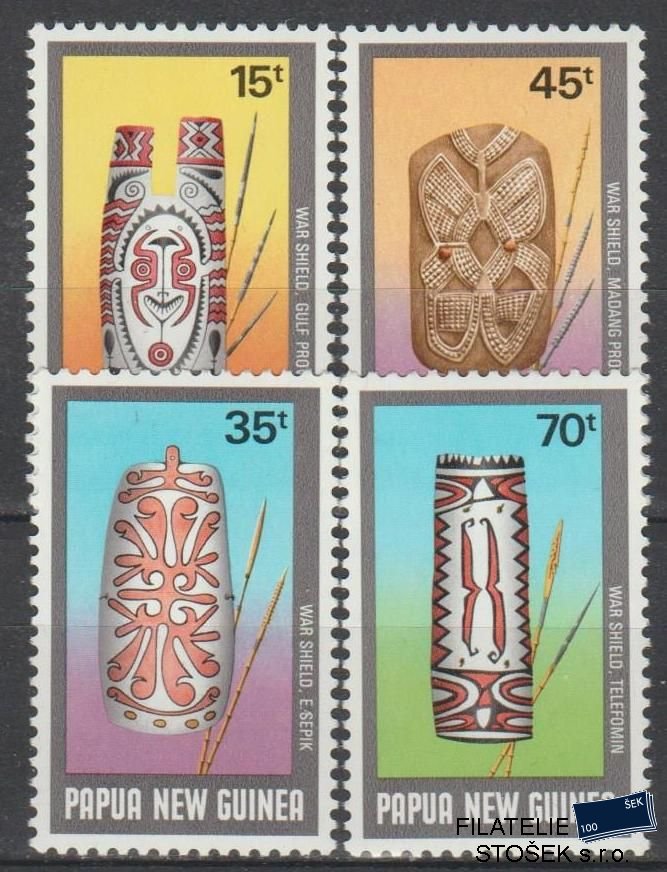 Papua New Guinea známky Mi 548-51