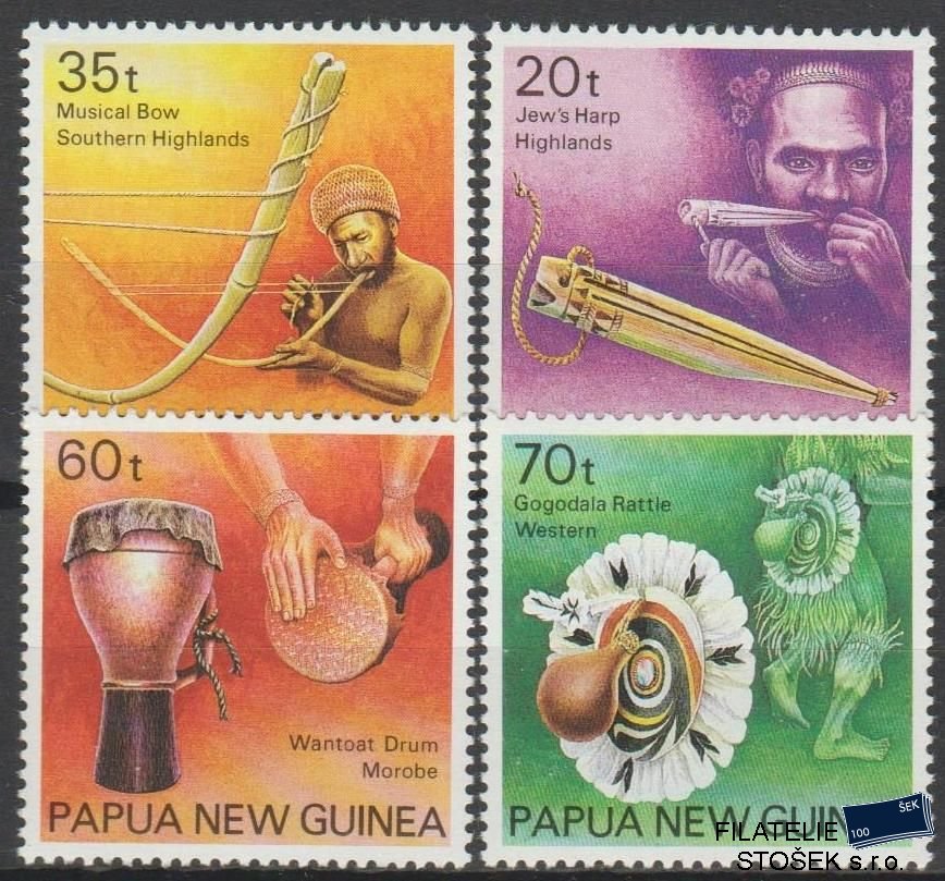 Papua New Guinea známky Mi 627-30