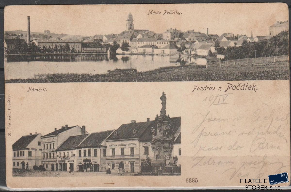 Pohlednice - Počátek