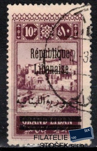 Grand Liban známky Yv 108